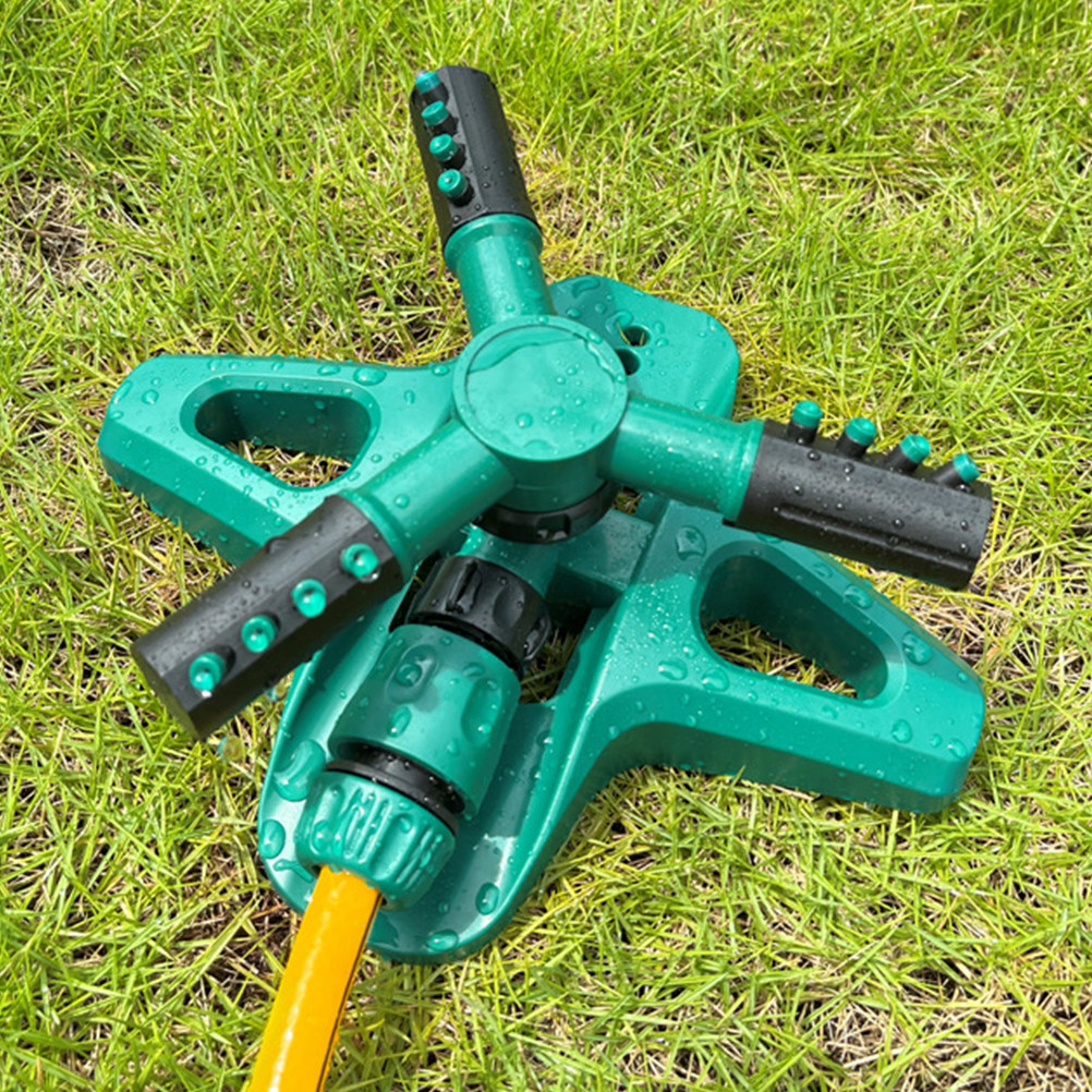 Gardening Tools Vegetables - 자동 회전식 스프링클러 1개, 360도 회전,