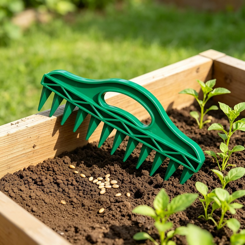 플라스틱 수동 디블러 정원 파종기 도구, 씨앗 파종용  - Gardening Tools Vegetables 리뷰 및 가격