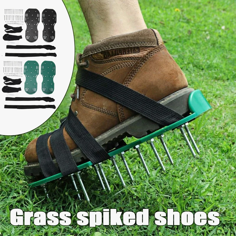 잔디 에어레이터 샌들 1쌍, 잔디 스파이크 정원용 신발 - Gardening Tools Revit 리뷰 및 가격