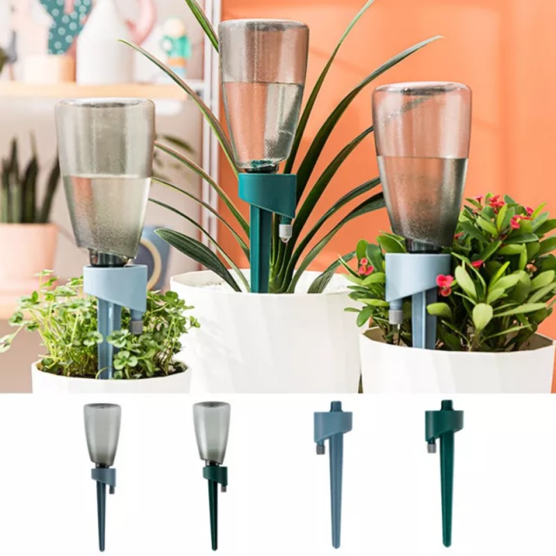조절식 식물 자체 급수 스파이크 자동 물방울 관개 시스 - Automatic Plant Waterer 리뷰 및 가격