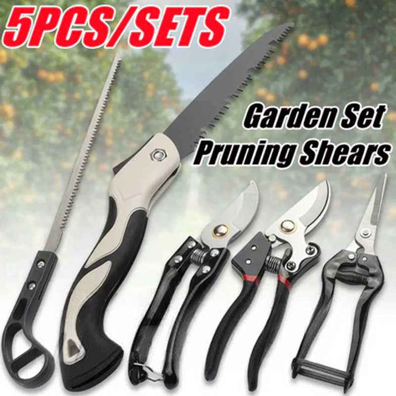 올인원 정원 가위 툴킷; 가지치기 가위와 접이식 가위를 - Gardening Tools Essential 리뷰 및 가격