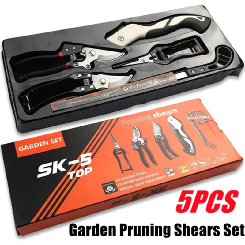 올인원 정원 가위 툴킷; 가지치기 가위와 접이식 가위를 - Gardening Tools Essential 리뷰 및 가격