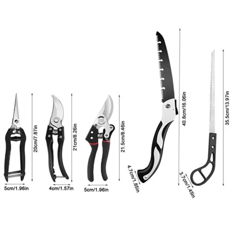 올인원 정원 가위 툴킷; 가지치기 가위와 접이식 가위를 - Gardening Tools Essential 리뷰 및 가격
